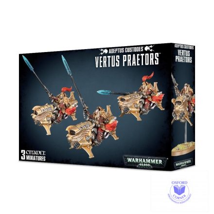 Adeptus Custodes Vertus Praetors / Shield-Captain On Dawneagle Jetbike