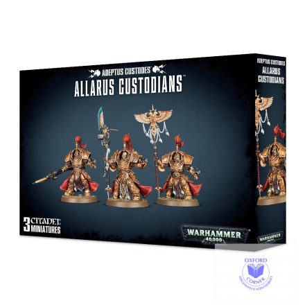 Adeptus Custodes Allarus Custodians / Shield-Captain / Vexilus Praetor In Allaru