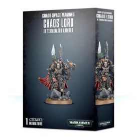   Chaos Space Marines Terminator Lord / Sorcerer Lord In Terminator Armour