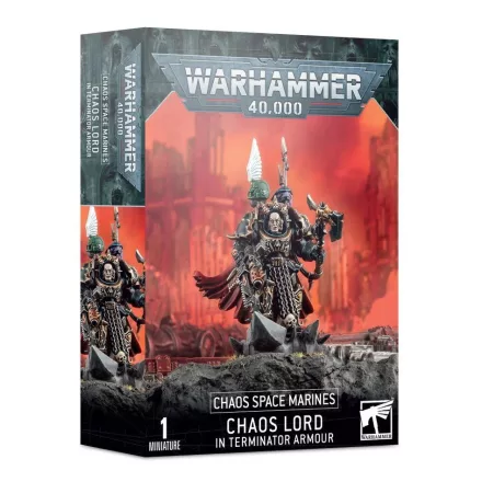Chaos Space Marines Terminator Lord / Sorcerer Lord In Terminator Armour
