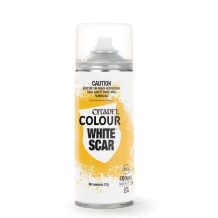 WHITE SCAR SPRAY PAINT (ROW)