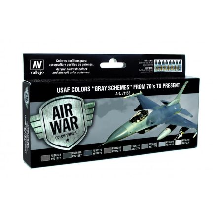 USAF Colors Grey Schemes Paint set