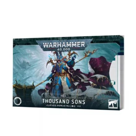40k Indexkarten: Thousand Sons (Englisch)
