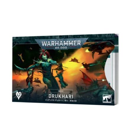40k Indexkarten: Drukhari (Englisch)