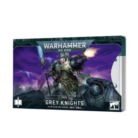 40k Indexkarten: Grey Knights (Englisch)