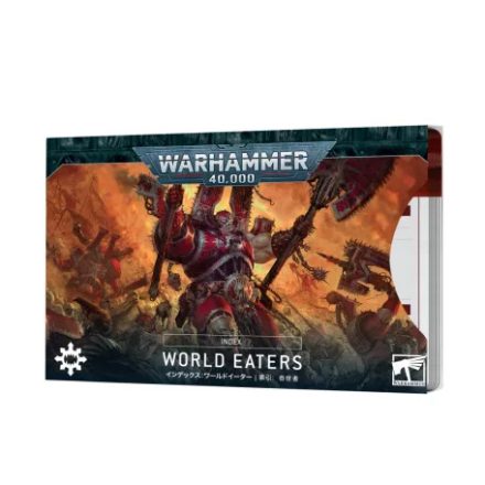 40k Indexkarten: World Eaters (Englisch)