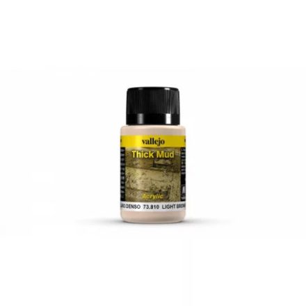 Light Brown Thick Mud