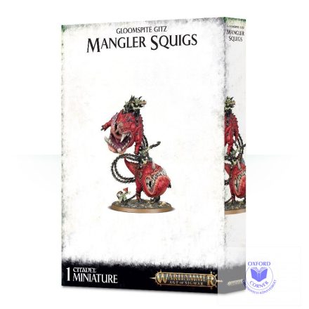 Gloomspite Gitz Mangler Squigs / Loonboss On Mangler Squigs
