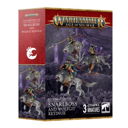 GLOOMSPITE GITZ: SNARLBOSS & WOLFGIT RETINUE