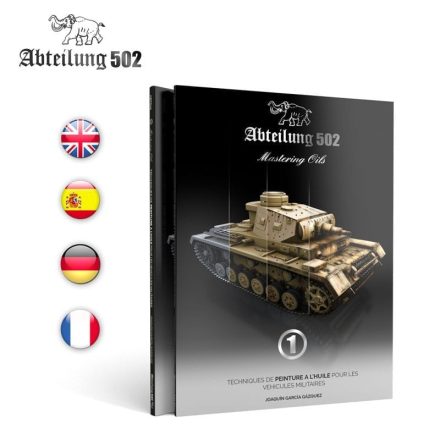 Book - Mastering Oils 1, Oil Painting Techniques on AFV's (English)