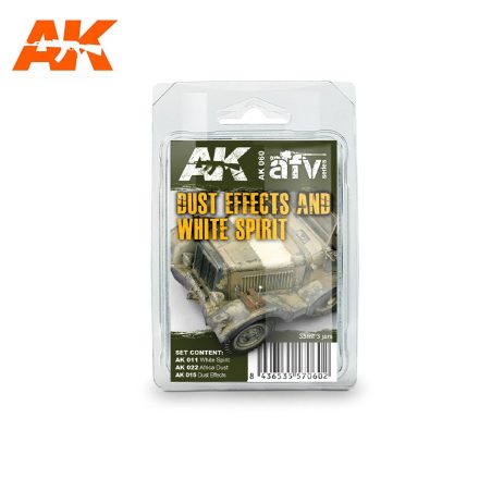 Weathering SETS - DUST EFFECTS AND WHITE SPIRIT SET