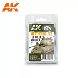 Weathering SETS - GREEN VEHICLES WEATHERING SET