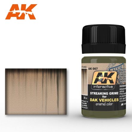 Weathering products - STREAKING GRIME FOR AFRIKA KORPS VEHICLES