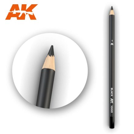 Weathering pencils - Watercolor Pencil Black