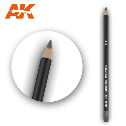 Weathering pencils - Watercolor Pencil Gun Metal (Graphite)