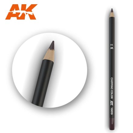 Weathering pencils - Watercolor Pencil Chipping Color