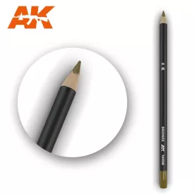 Weathering pencils - Watercolor Pencil Bronze