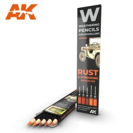  Weathering pencils - WATERCOLOR PENCIL SET RUST AND STREAKING