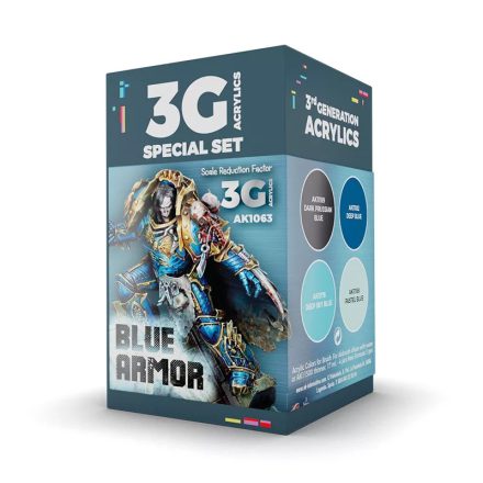 Wargame set - BLUE ARMOR