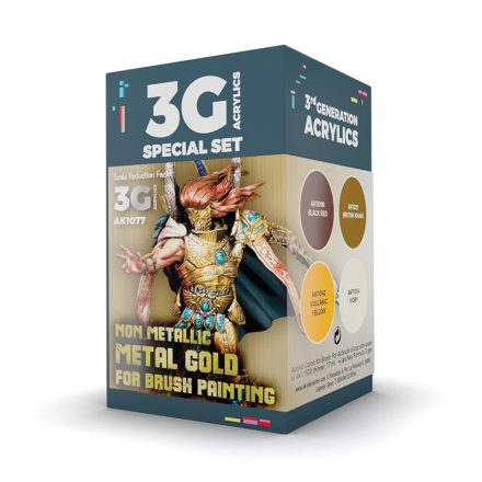 Wargame set - NON METALLIC METAL GOLD