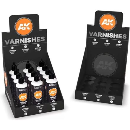 Varnish - VARNISHES DISPLAY (3 ref x 4 units) 3Ş Generación