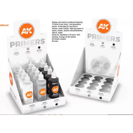 Primer - PRIMERS DISSPLAY (3 ref x 4 units) 3Ş Generación