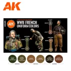 Paints set - FRENCH UNIFORM COLORS 3G