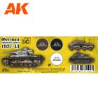 AFV Paint set - GERMAN STANDARD 37-44 COMBO 3G