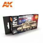 AFV Paint set - MODERN FRENCH AFV 3G
