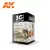 AFV Paint set - WWII GERMAN TANK INTERIOR COLORS