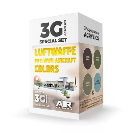 Aircraft Sets - Luftwaffe Pre-WWII Aircraft Colors SET 3G