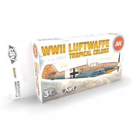 Aircraft Sets - WWII Luftwaffe Tropical Colors SET 3G