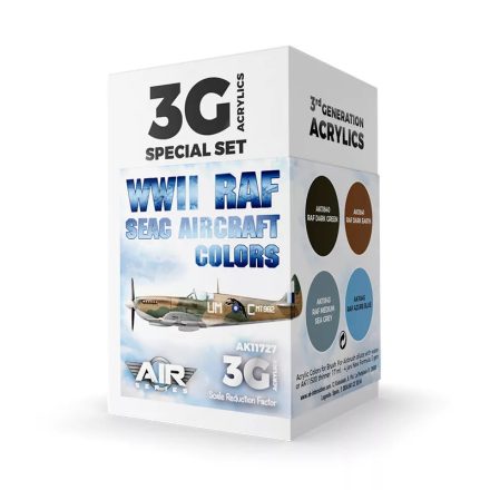 Aircraft Sets - WWII RAF SEAC Aircraft Colors SET 3G
