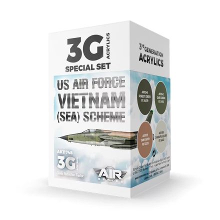 Aircraft Sets - US Air Force South East Asia (SEA) Scheme SET 3G
