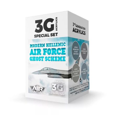 Aircraft Sets - Modern Hellenic Air Force Ghost Scheme SET 3G
