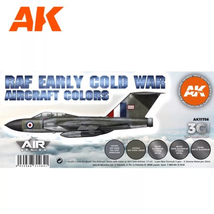 Aircraft Sets - Early Cold War RAF Aircraft Colors SET 3G