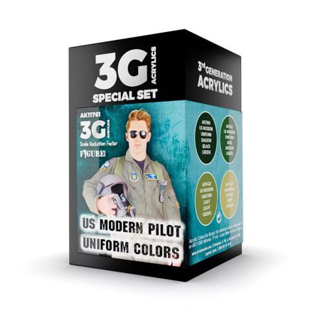 Aircraft Sets - US MODERN PILOT UNIFORM COLORS 3G