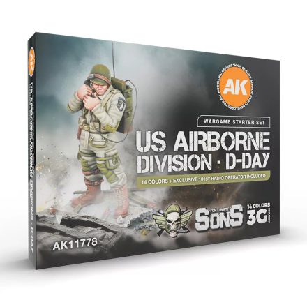 US AIRBORNE DIVISION D-DAY - Wargame Starter SET