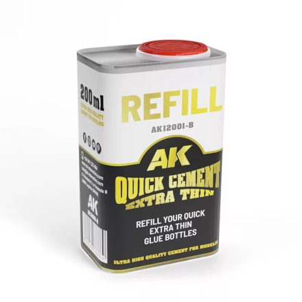 Glues & Cement - REFILLQUICK CEMENT EXTRA THIN