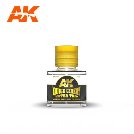 Glues & Cement - QUICK CEMENT EXTRA THIN