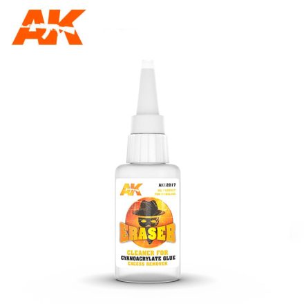 Glues & Cement - ERASER CLEANER FOR CYANOCRYLATE (EXCESS REMOVER)