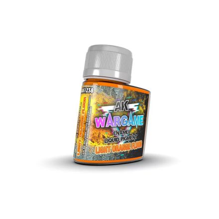 Enamel Liquid Pigments - Light Orange Fluor