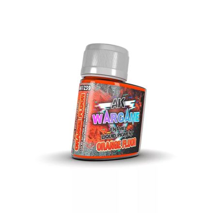 Enamel Liquid Pigments - Orange Fluor