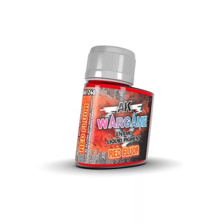 Enamel Liquid Pigments - Red Fluor