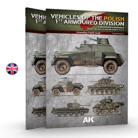   Book - VEHICLES OF THE POLISH 1ST ARMOURED DIVISION CAMOUFLAGE PROFILE GUIDE