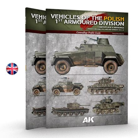 Book - VEHICLES OF THE POLISH 1ST ARMOURED DIVISION (CAMOUFLAGE PROFILE GUIDE) (