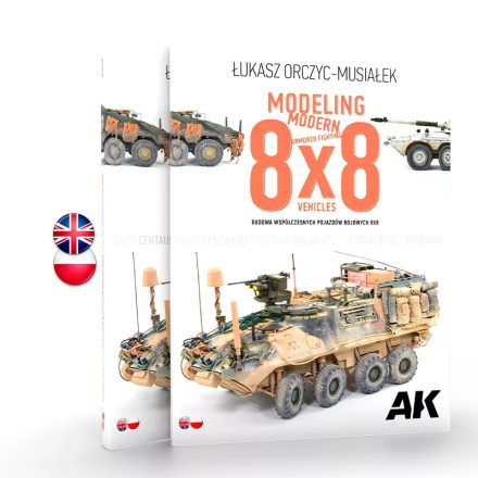 Book - Modeling Modern Armored Fighting 8X8 Vehicles (EN/PL)