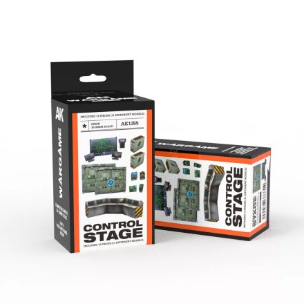 WARGAME - CONTROL STAGE SET (RESIN 30-35MM)