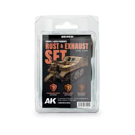 Liquid Pigment - Rust & Exhaust Set
