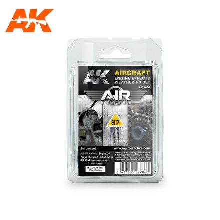 AIR Weathering SETS - AIRCRAFT ENGINE WEATHERING SET